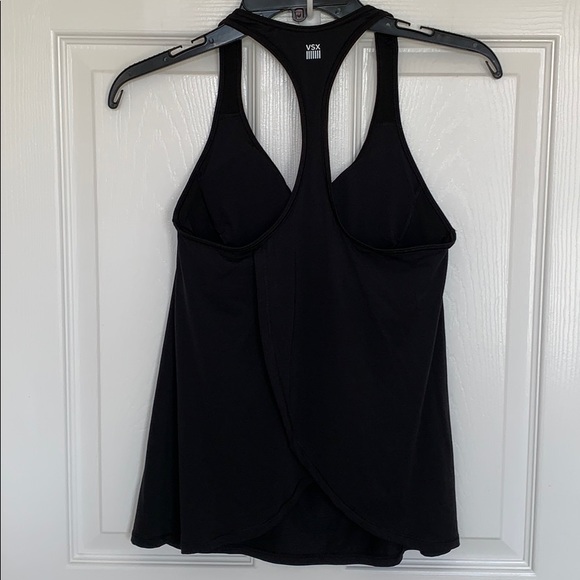 NWOT Victoria’s Secret VSX Knockout Racerback Top Black - Picture 2 of 8